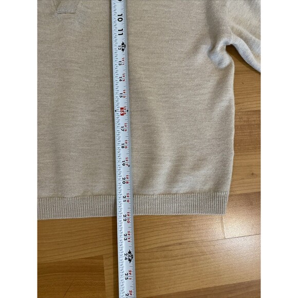 THE RESET R Label Pale Pink Pullover Short Sleeve Wool Sweater -Size XS - Picture 13 of 14